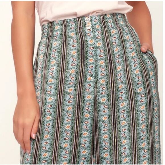 Intimately Free People Take Your Tie Off Pants Size Medium Bobo Hippie Festival - Picture 3 of 16